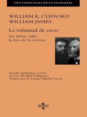 cover image of La voluntad de creer